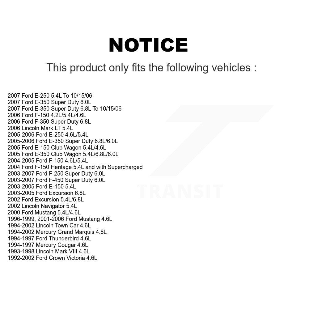 Compresseur AC pour Ford F-150 Mustang F-250 Super Duty F-350 E-350 E-250 Lincoln