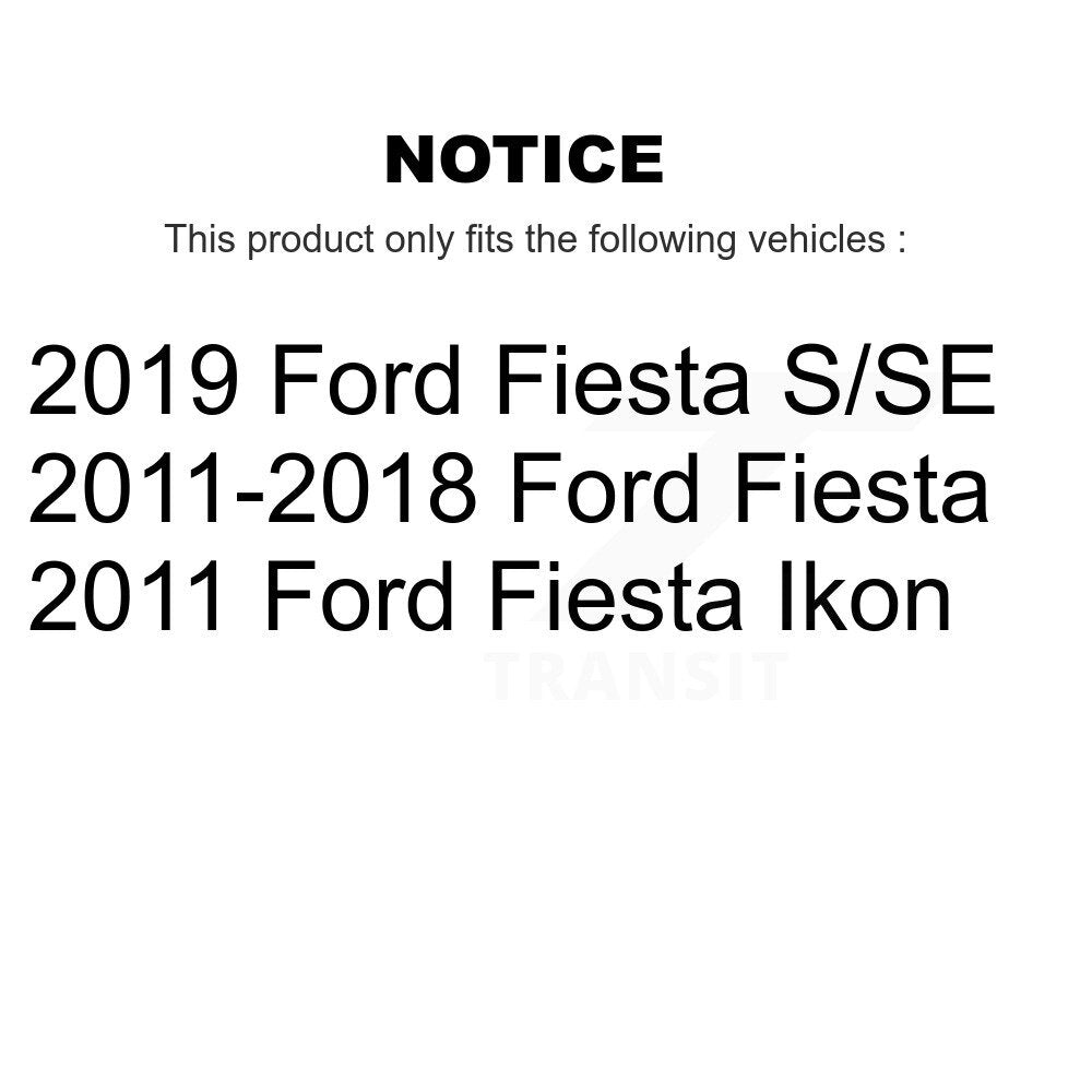Paire de cylindres de roue de frein à tambour arrière, pour Ford Fiesta Ikon K14-100048
