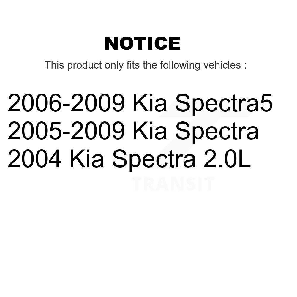 Kit de cylindre de roue de frein à tambour arrière, pour Kia Spectra Spectra5 K14-100107