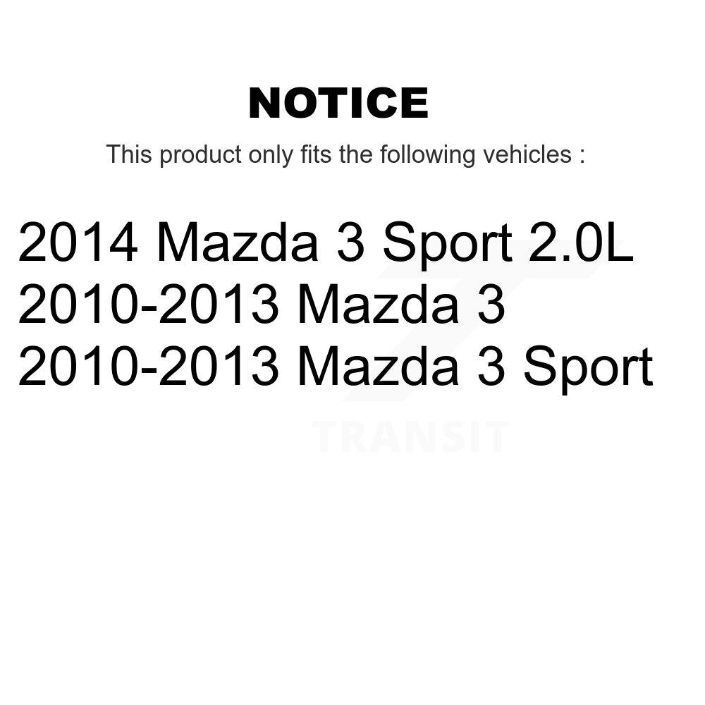 Filtre à air d'habitacle (paquet de 5) pour Mazda 3 Sport K54-100457