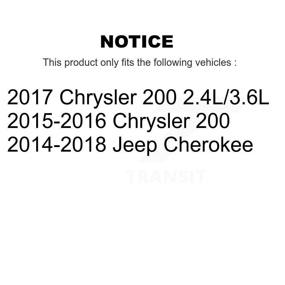 Filtre à air d'habitacle (paquet de 6) pour Jeep Cherokee Chrysler 200 K54-100670