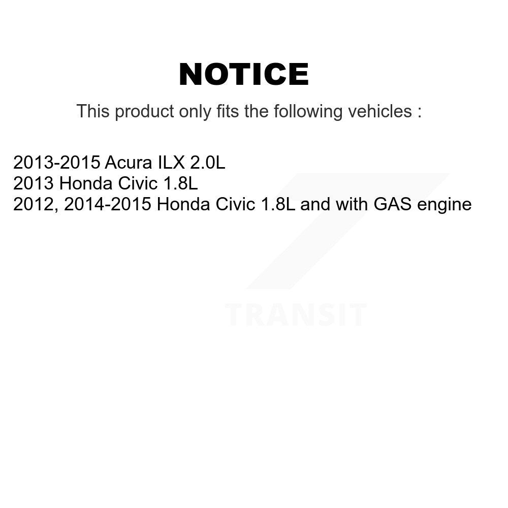Filtre à air moteur (paquet de 5) pour Honda Civic Acura ILX K57-101019