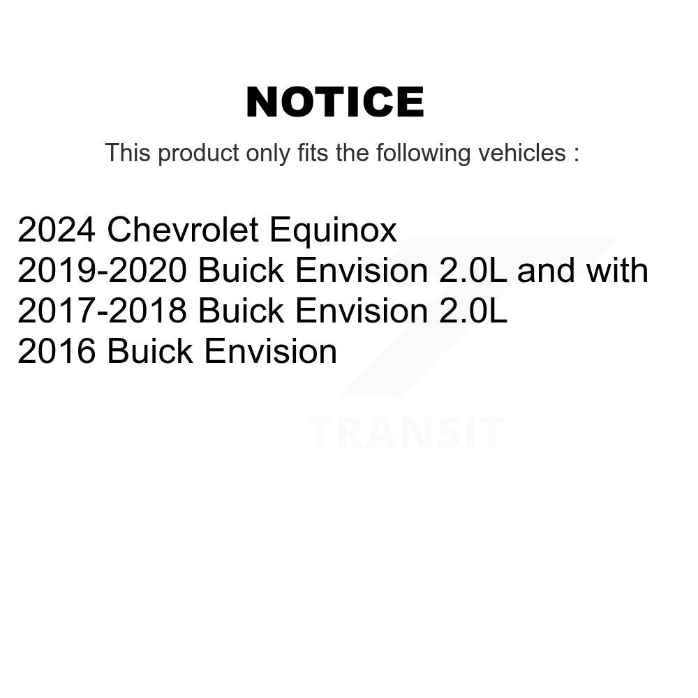 Filtre à air moteur (paquet de 11) pour Chevrolet Equinox Buick Envision K57-101901