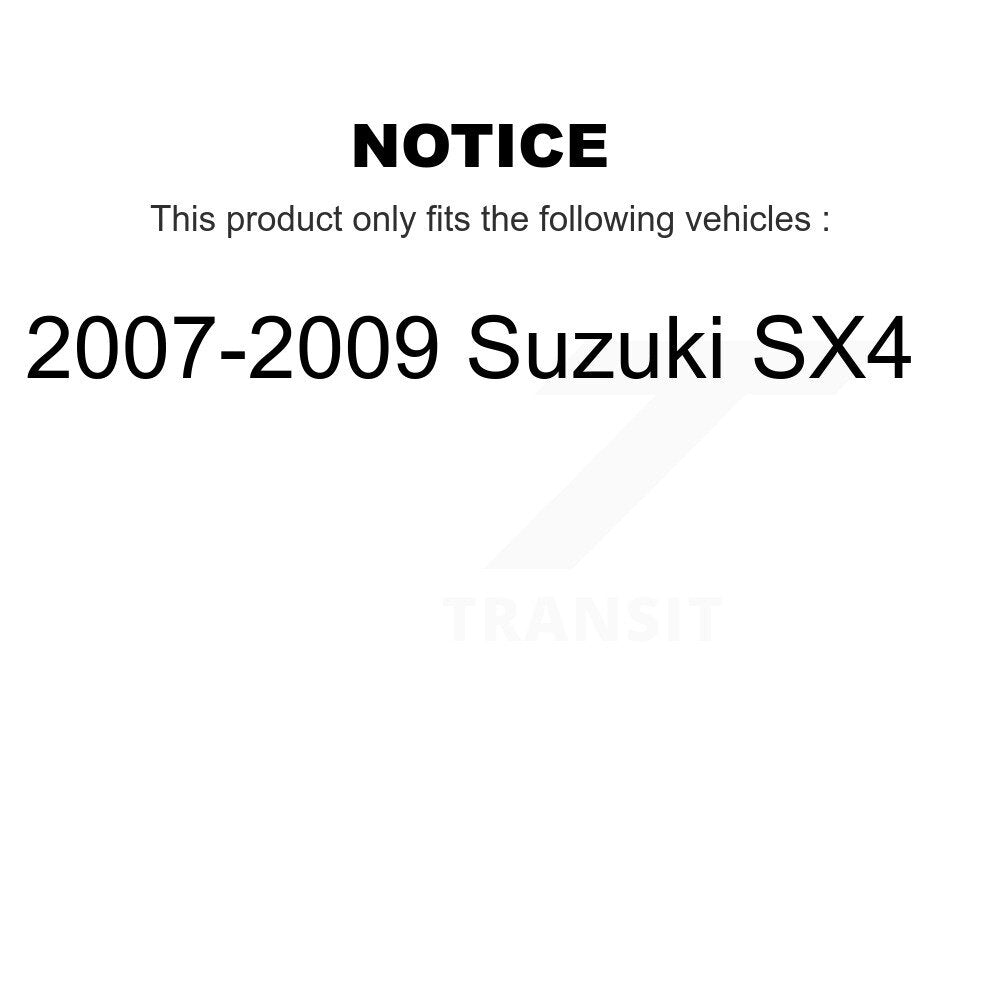 Filtre à air moteur (paquet de 6) pour Suzuki SX4 2007-2009 K57-102506