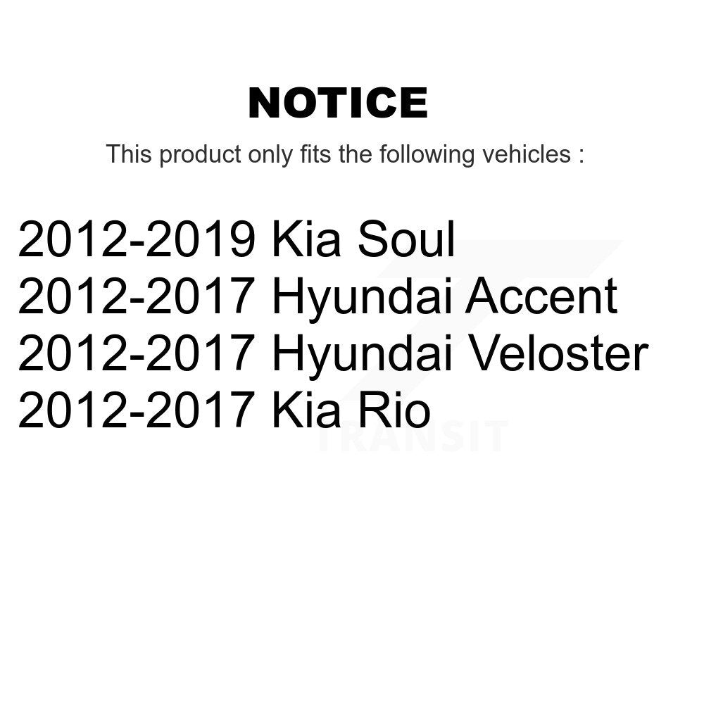 Filtre à air moteur (paquet de 8) pour Hyundai Kia Accent Soul Rio Veloster K57-103009