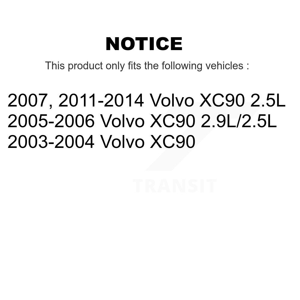 Filtre à air moteur (paquet de 7) pour Volvo XC90 K57-103285