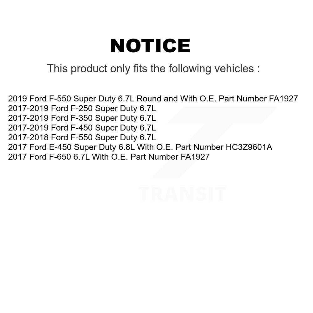 Filtre à air moteur (paquet de 9) pour Ford F-350 Super Duty F-250 F-450 E-450 F-550