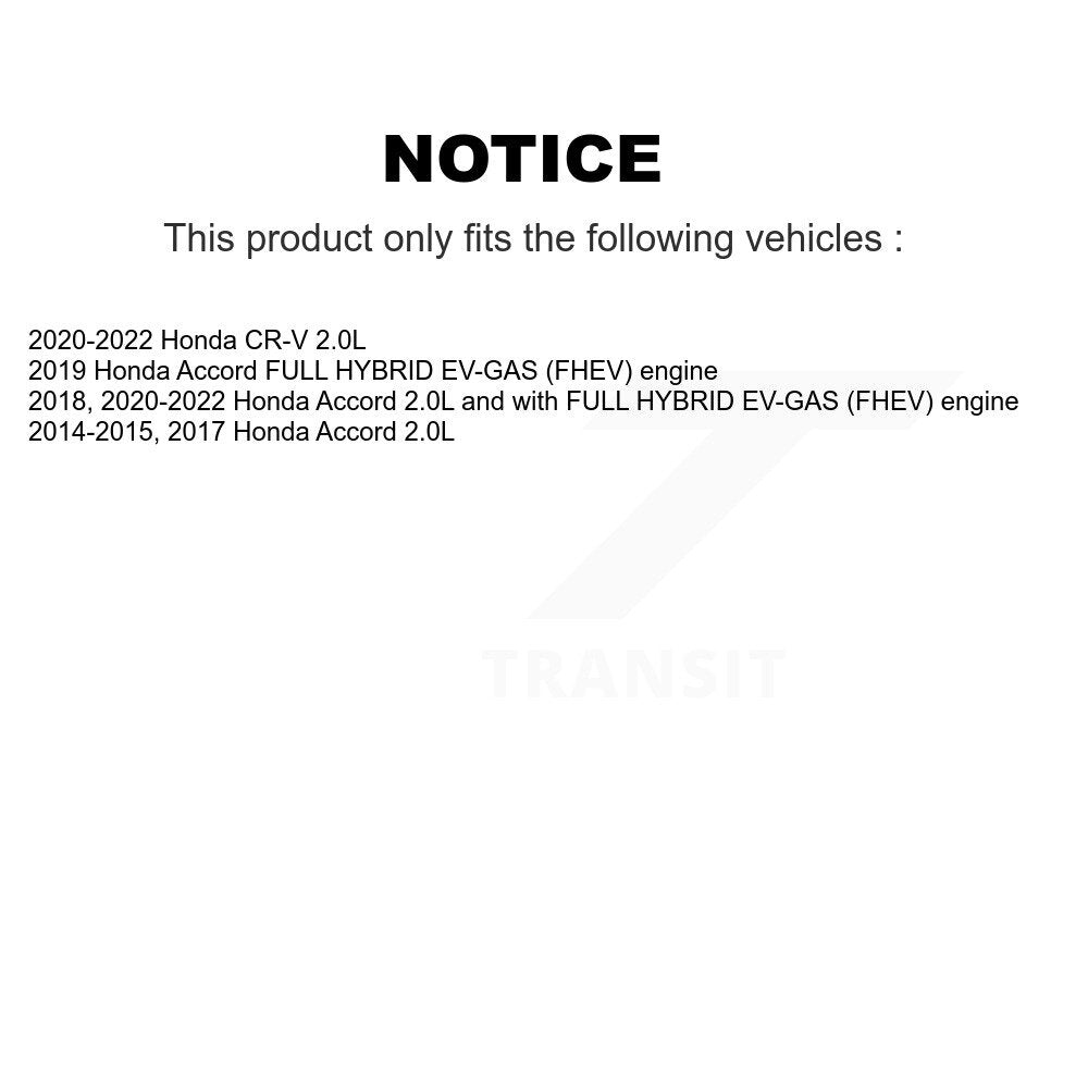 Filtre à air moteur (paquet de 9) pour Honda CR-V Accord K57-103551
