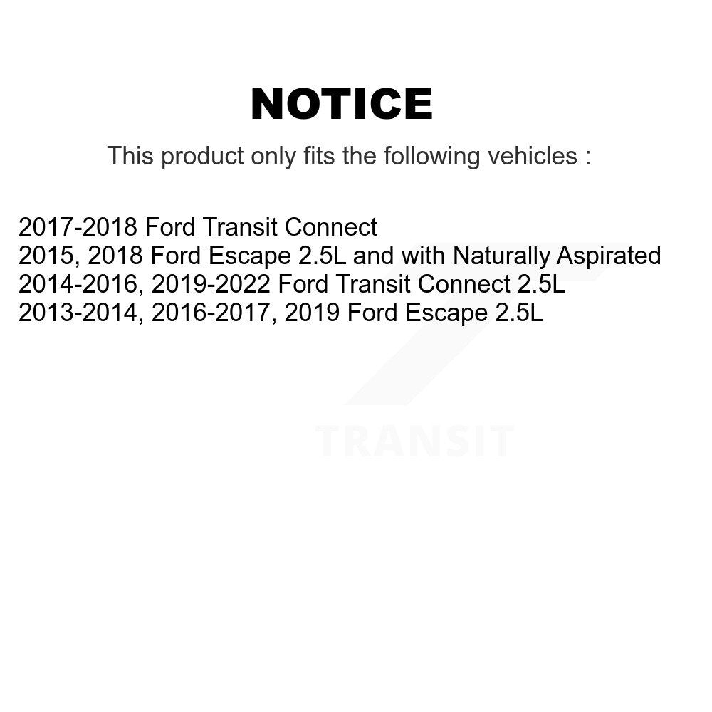 Filtre à air moteur (paquet de 9) pour Ford Escape Transit Connect K57-103702