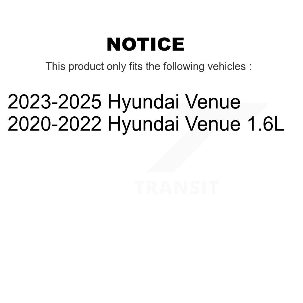 Filtre à air moteur (paquet de 4) pour Hyundai Venue K57-104207