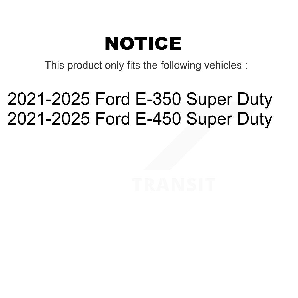 Filtre à air moteur (paquet de 8) pour Ford E-450 Super Duty E-350 2021-2025 K57-104255