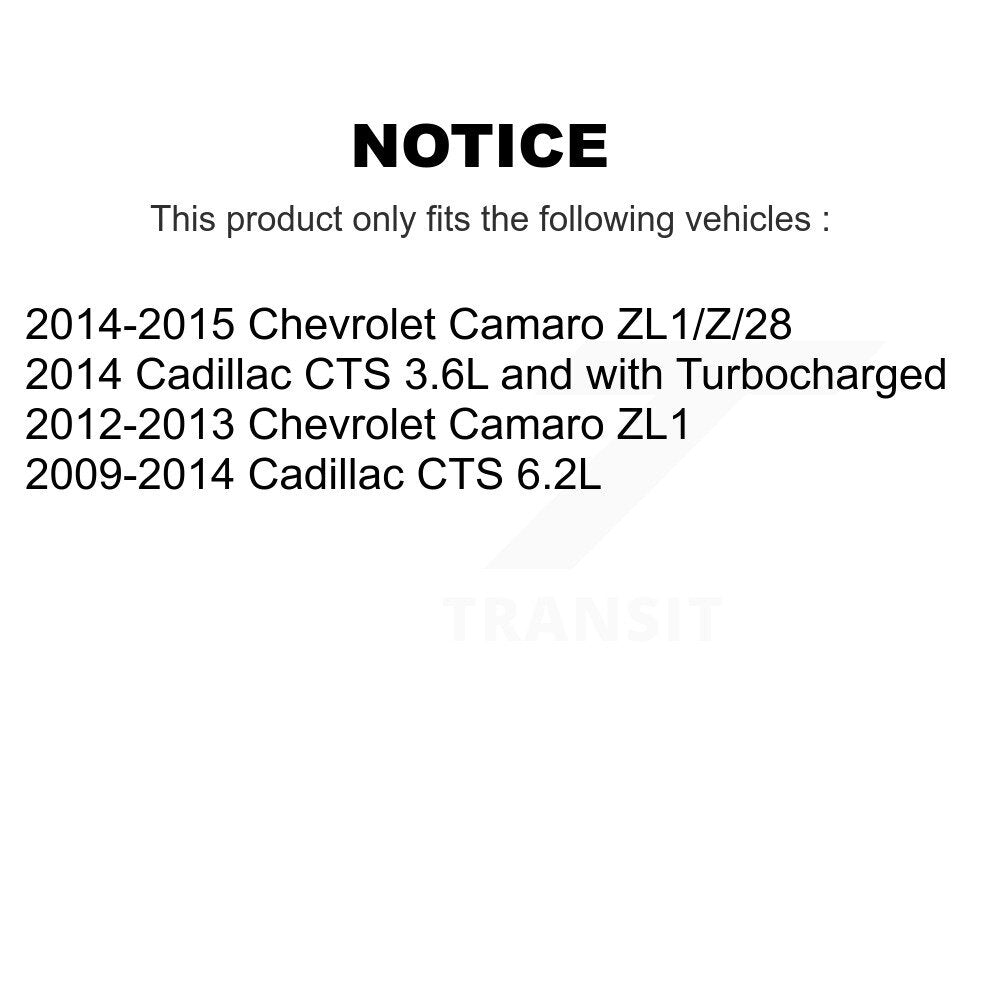 Kit d'assemblage de roulement et moyeu de roue avant et arrière, pour Cadillac CTS Chevrolet Camaro
