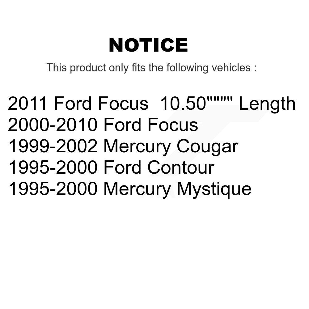 Paire de maillons de suspension avant pour Ford Focus Mercury Contour Cougar Mystique