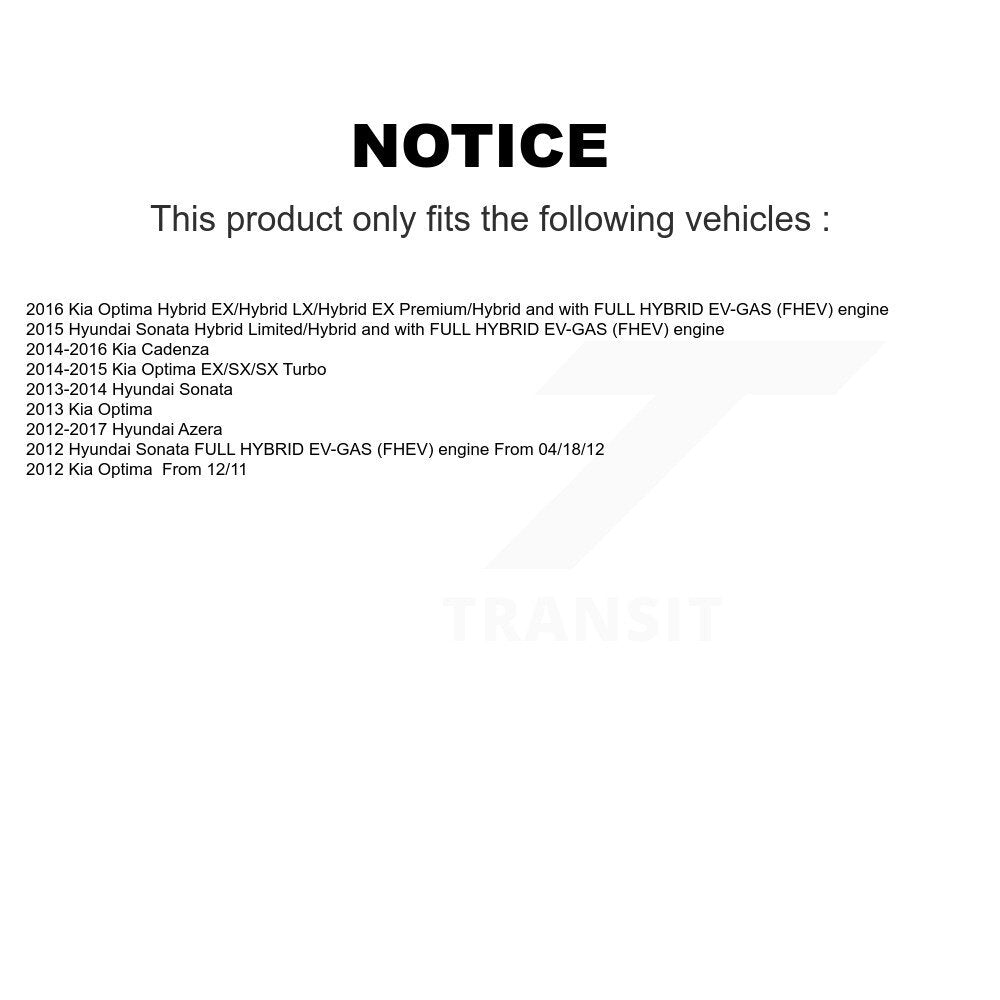 Kit de liaison de Suspension avant et arrière, pour Hyundai Sonata Kia Optima Cadenza Azera