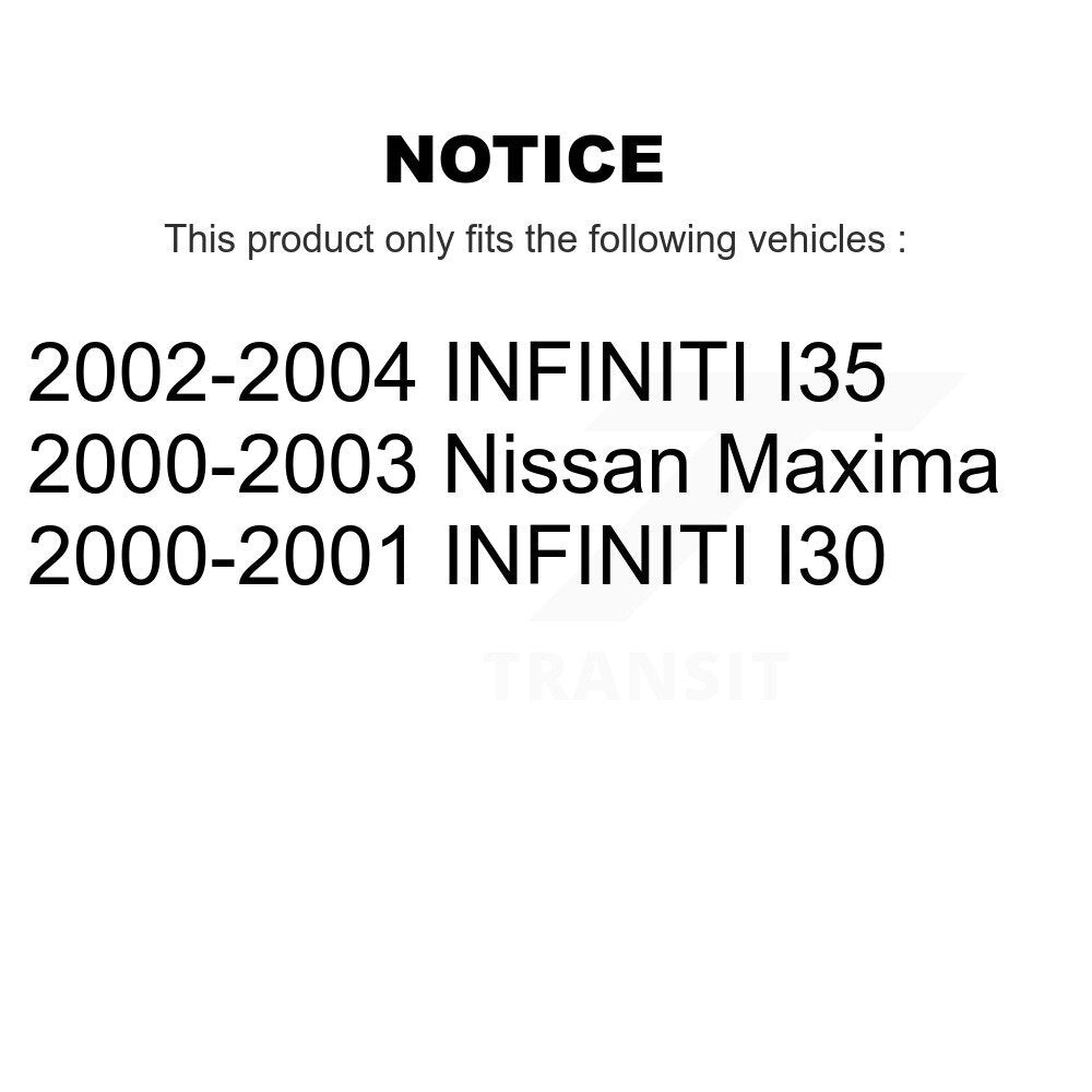 Kit de rotule de Suspension avant et d'extrémité de biellette de direction, pour Nissan Maxima INFINITI I35 I3
