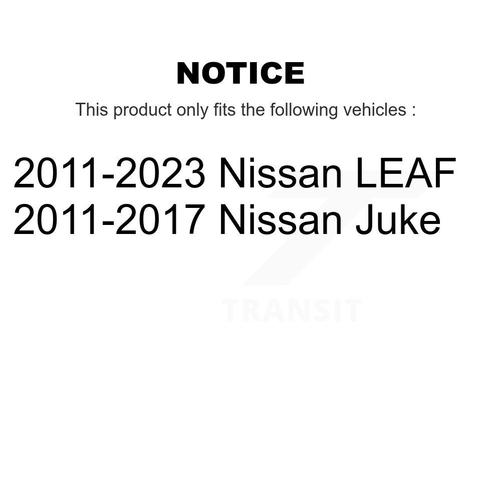 Kit de bras de commande de Suspension avant et d'extrémité de biellette de direction, pour Nissan LEAF Juke K72-10110