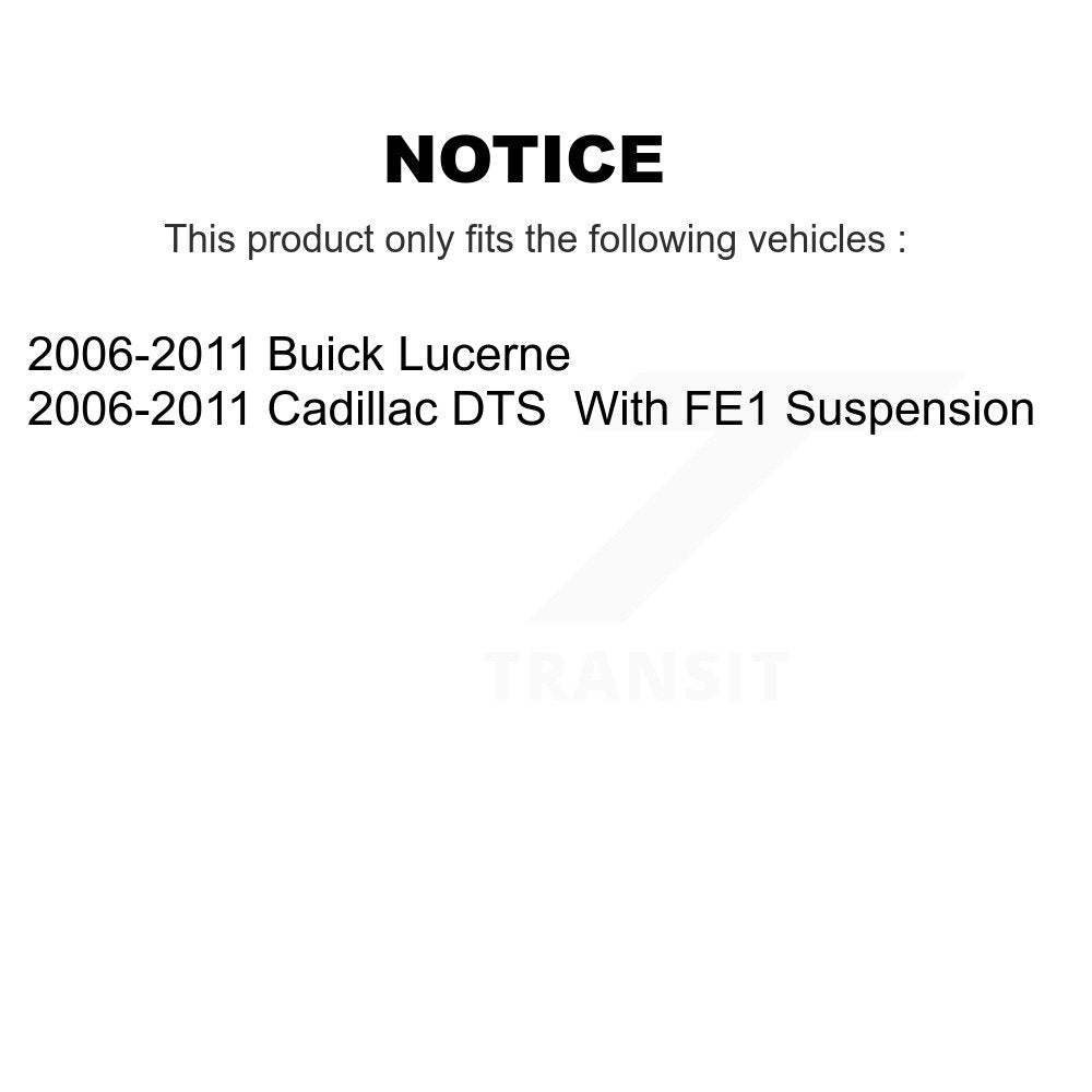 Paire de montage de choc de jambe de force de Suspension avant pour Buick Lucerne Cadillac DTS