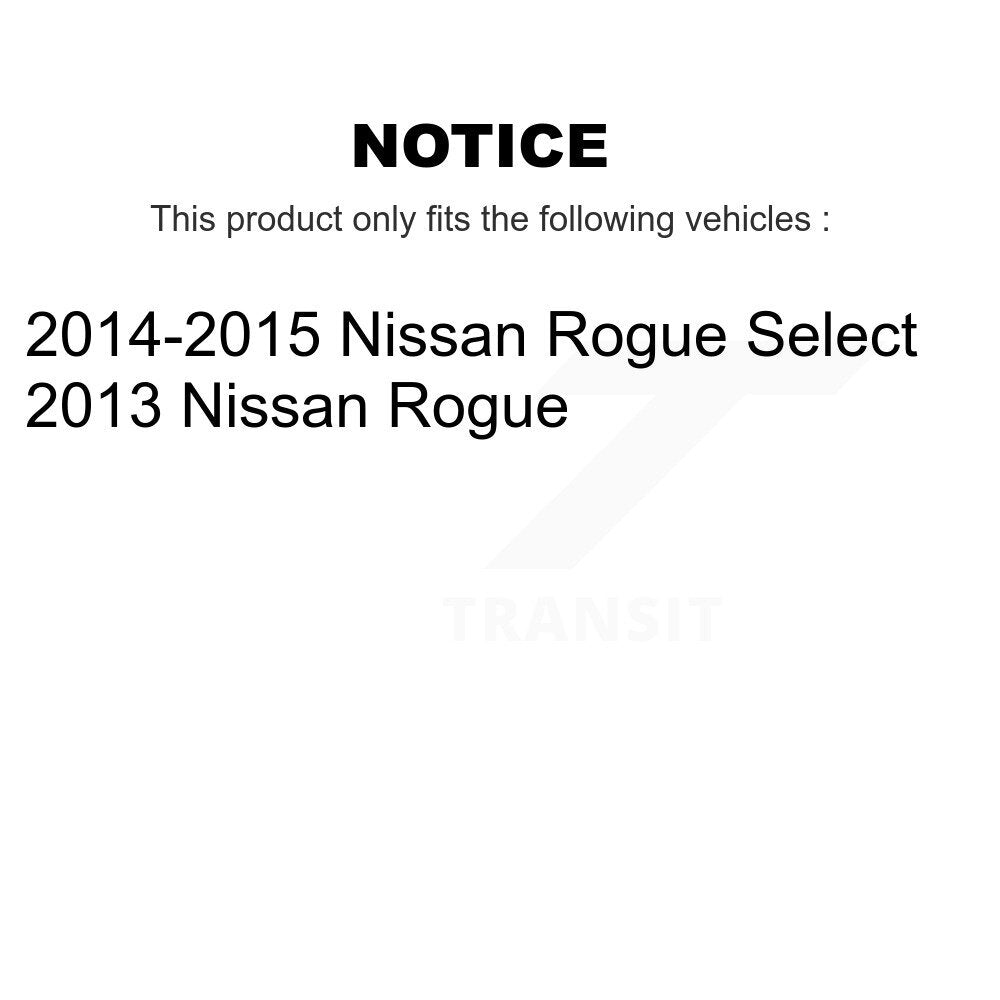 Kit de montage d'amortisseur de jambe de force de Suspension avant pour Nissan Rogue Select K73-100218