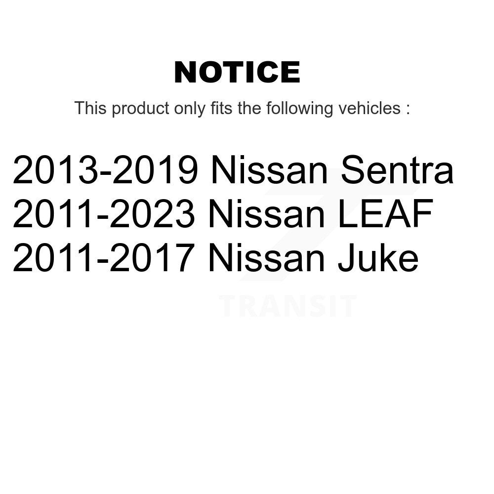 Kit de montage de choc de jambe de force de Suspension avant, pour Nissan Sentra LEAF Juke K73-10025