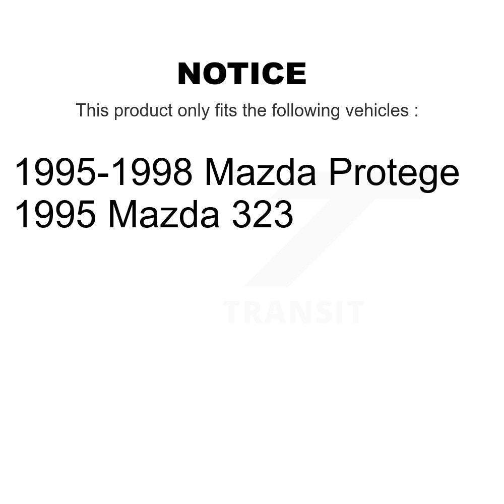 Kit de roulement et de liaison de roue avant pour Mazda Protege 323 K77-100430