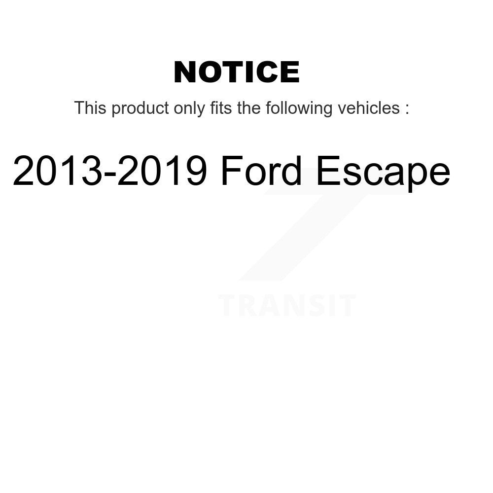 Bras de commande inférieur à roulement avant droit avec kit de liaison BJ pour Ford Escap 2013-2019