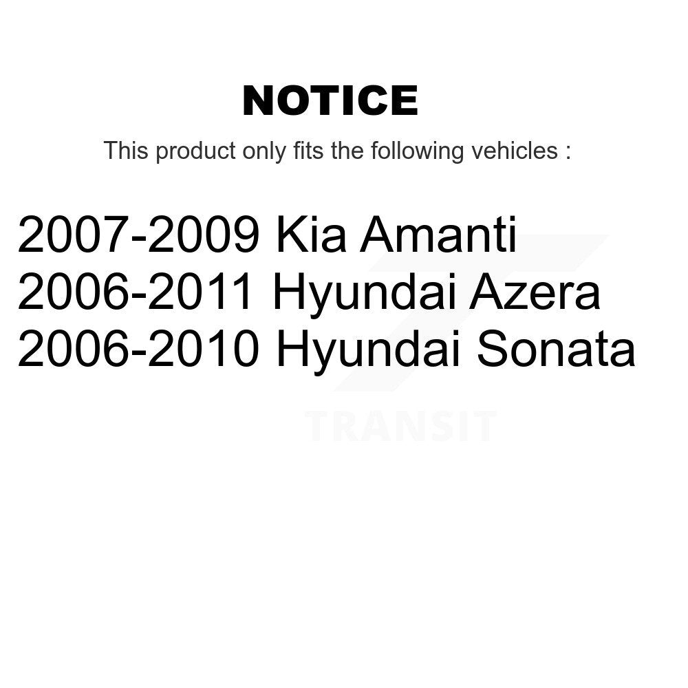 Paire d'amortisseurs de Suspension arrière, pour Hyundai Sonata Azera Kia Amanti