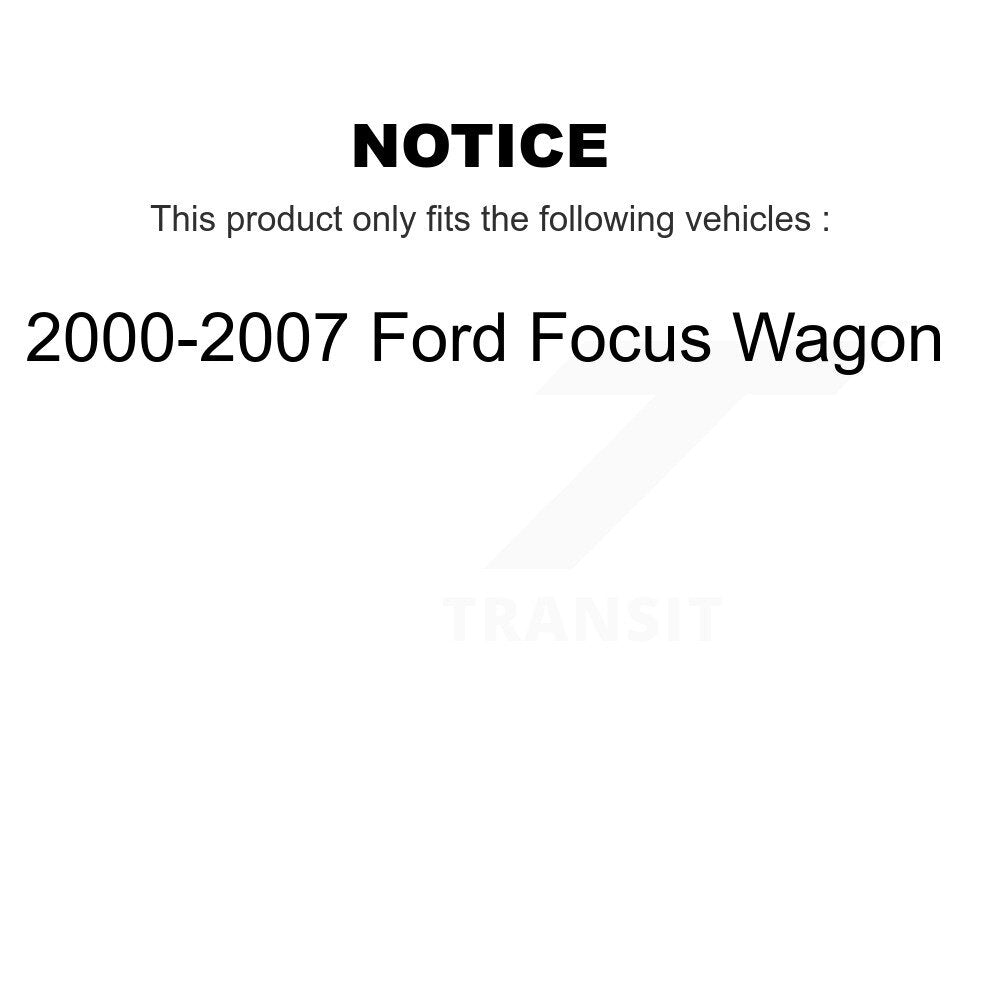 Paire d'amortisseurs de suspension arrière pour Ford Focus Wagon 2000-2007 K78-100348