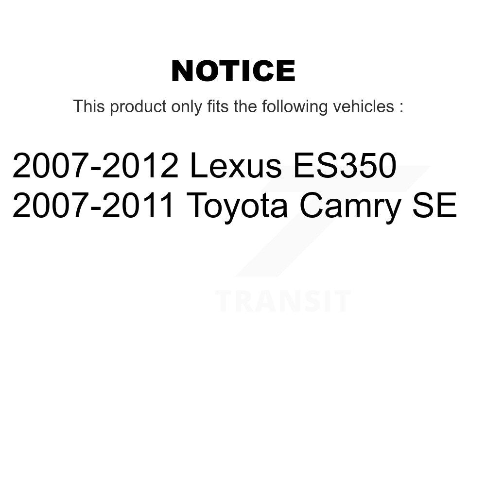 Kit de jambes de suspension arrière pour Toyota Camry Lexus ES350 K78-100850