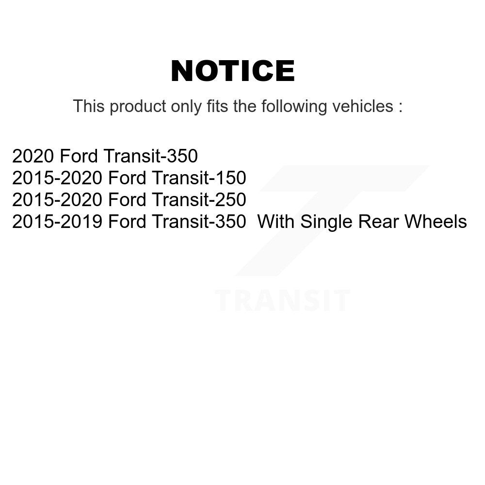 Kit de jambe de force et ressort hélicoïdal avant et arrière, pour Ford Transit-250 Transit-150 Transit-350