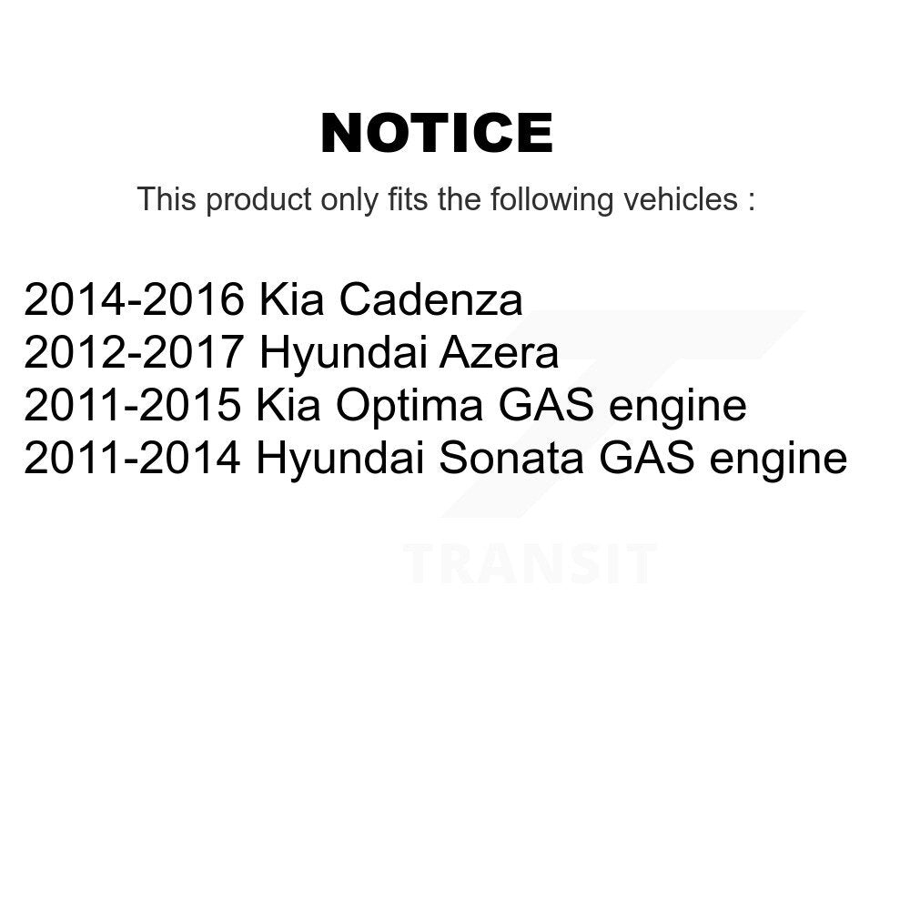 Kit d'extrémité de biellette de direction avant et de démarrage, pour Hyundai Sonata Kia Optima Cadenza Azera