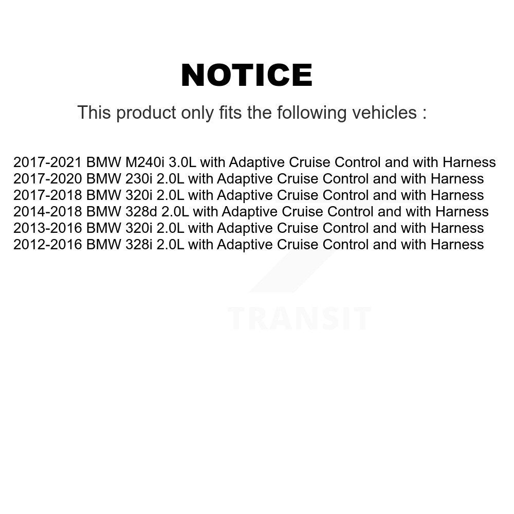 Kit de roulement de roue avant et arrière et capteur ABS, pour BMW 328i 320i M240i 230i 328d