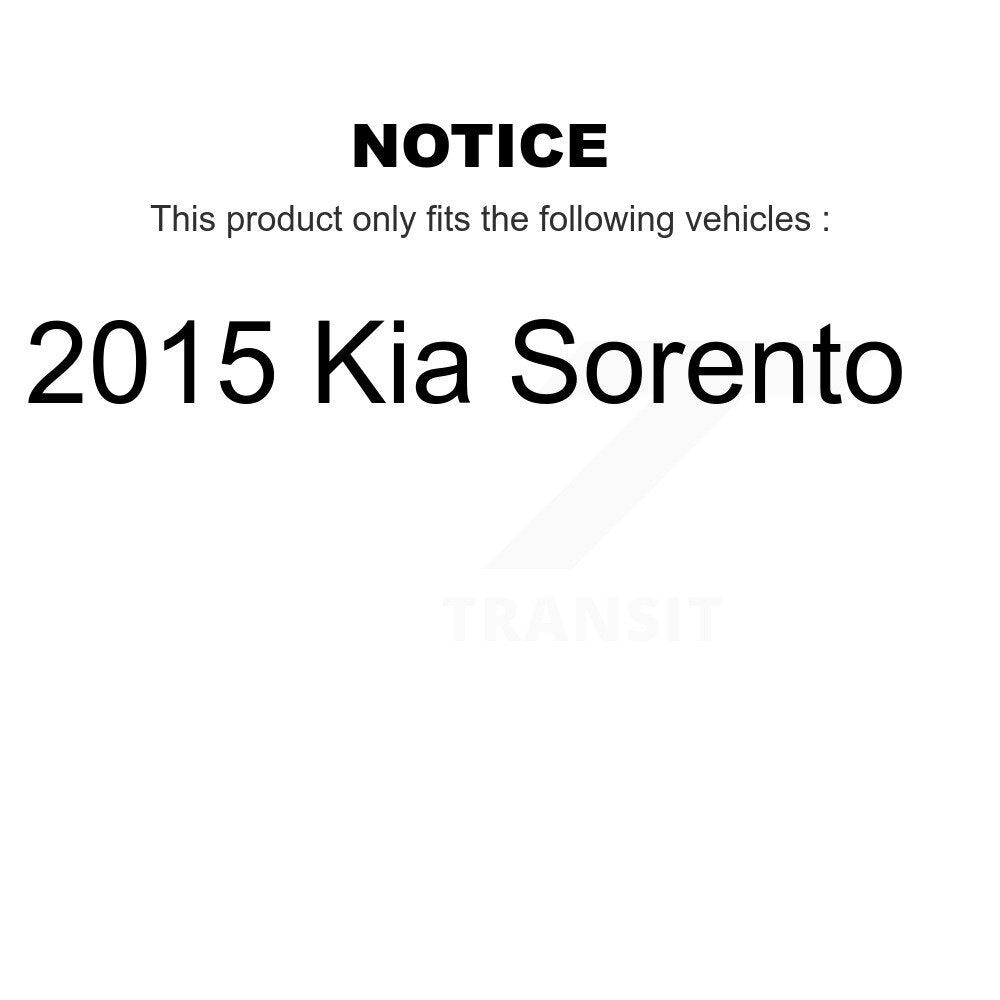 Kit de roulement de moyeu de roue avant et de capteur ABS pour Kia Sorento 2015 K7S-103131