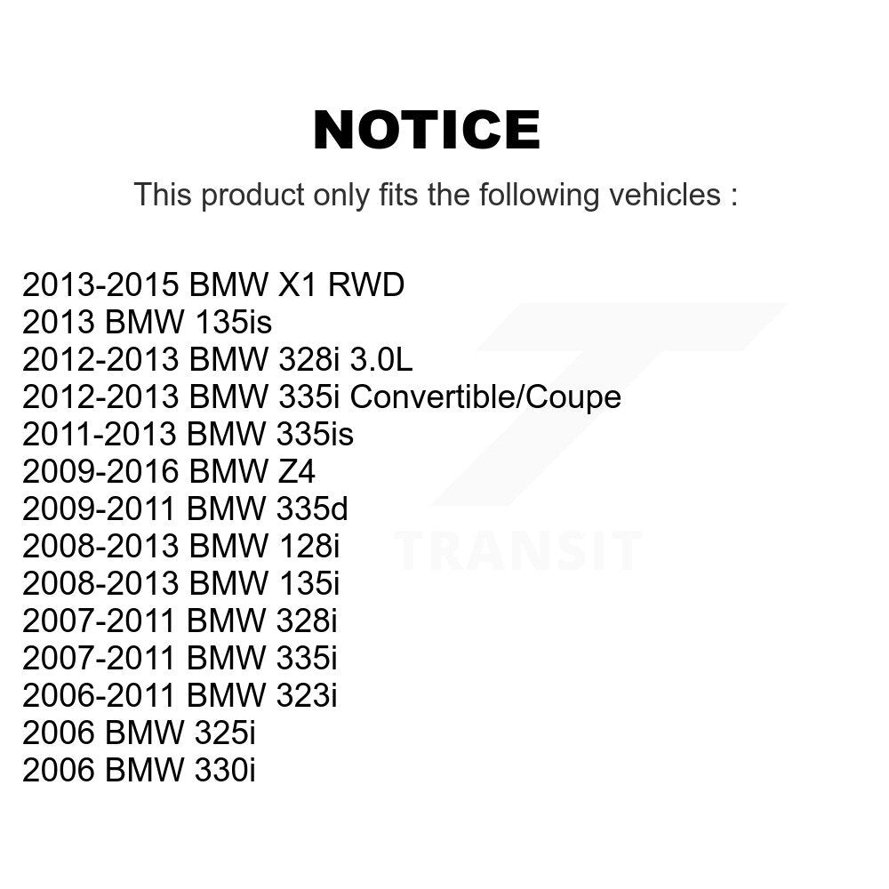 Kit d'extrémité de biellette de roulement de roue avant, pour BMW 323i 328i X1 335i 128i 135i 325i Z4