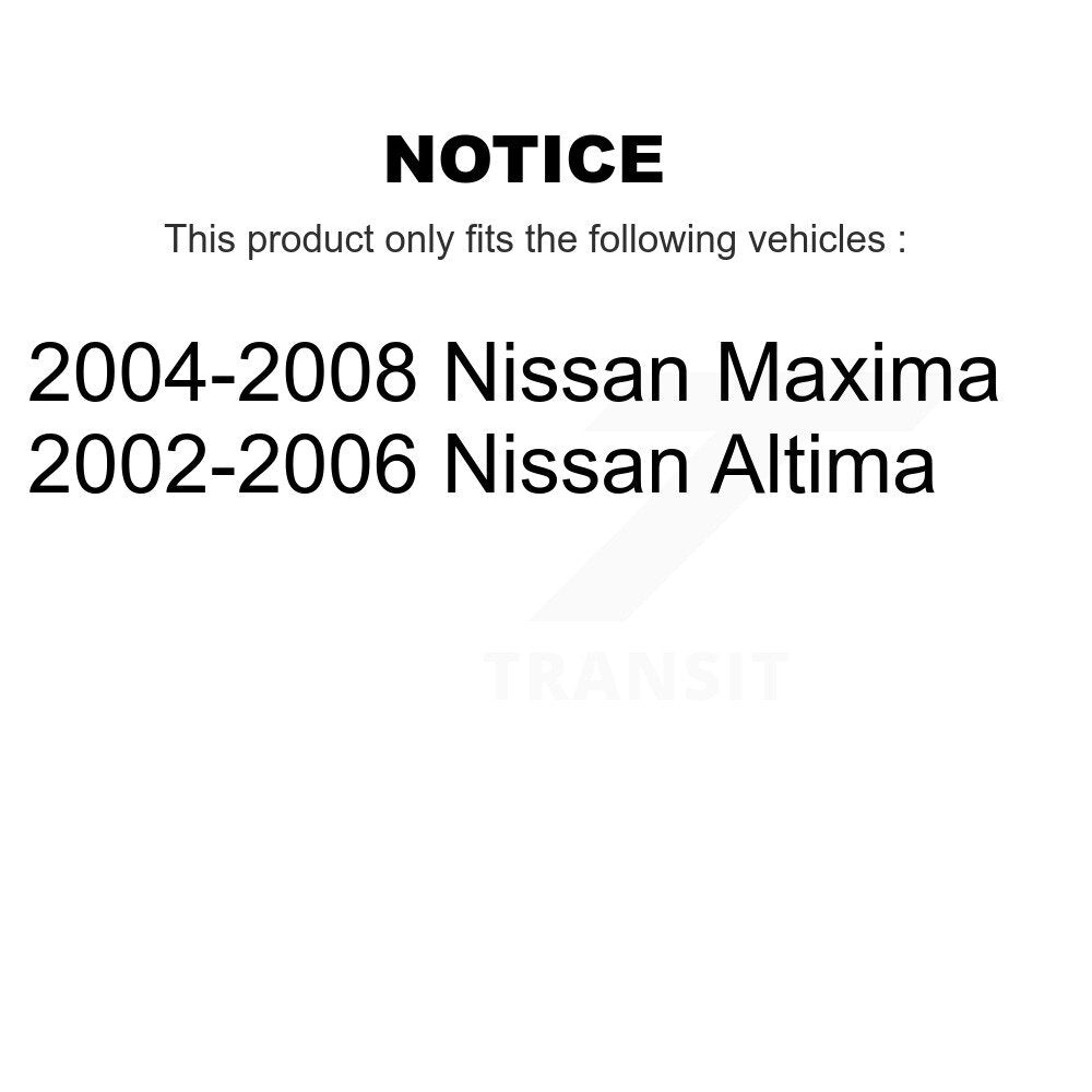 Kit de roulement et de liaison de roue avant pour Nissan Altima Maxima K7T-100854