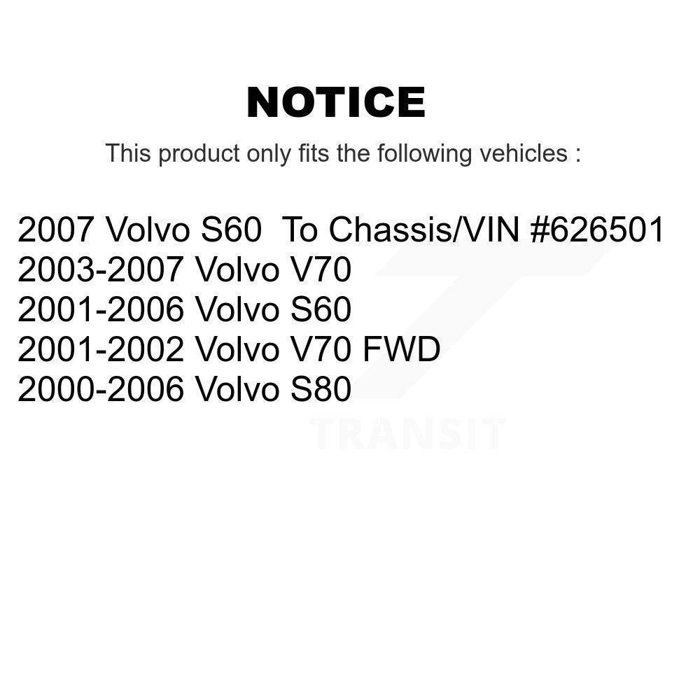Kit de liaison de biellette de direction extérieure, roulement avant gauche, Joint à rotule inférieur, pour Volvo S60 V70 S8