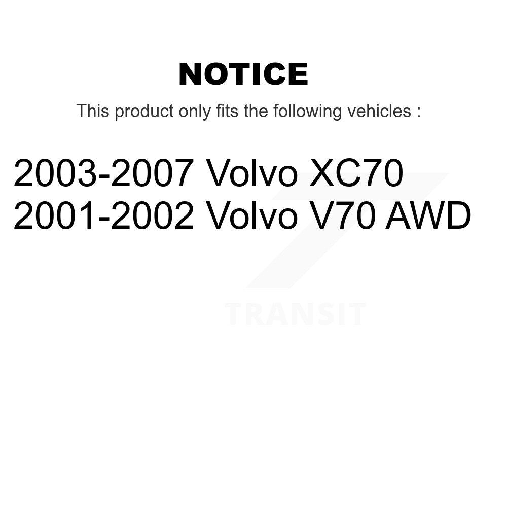 Kit de biellette de direction et de liaison extérieure, roulement avant gauche, Joint à rotule inférieur, pour Volvo XC70 V70