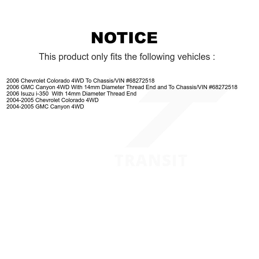 Kit de biellette de direction et de liaison extérieure, roulement avant droit, Joint à rotule inférieur, pour Chevrolet GMC