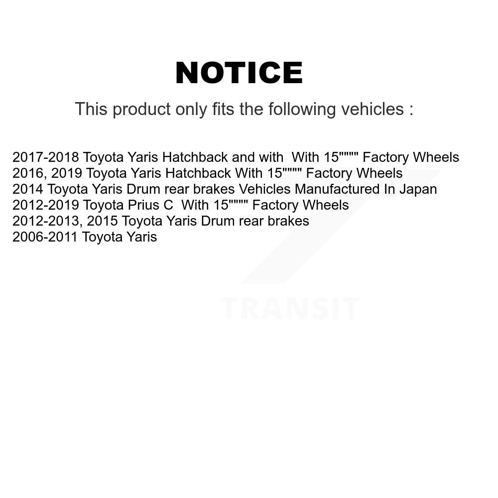 Kit de liaison de biellette de direction extérieure, bras de commande inférieur, roulement avant (8 pièces) pour Toyota Yaris C