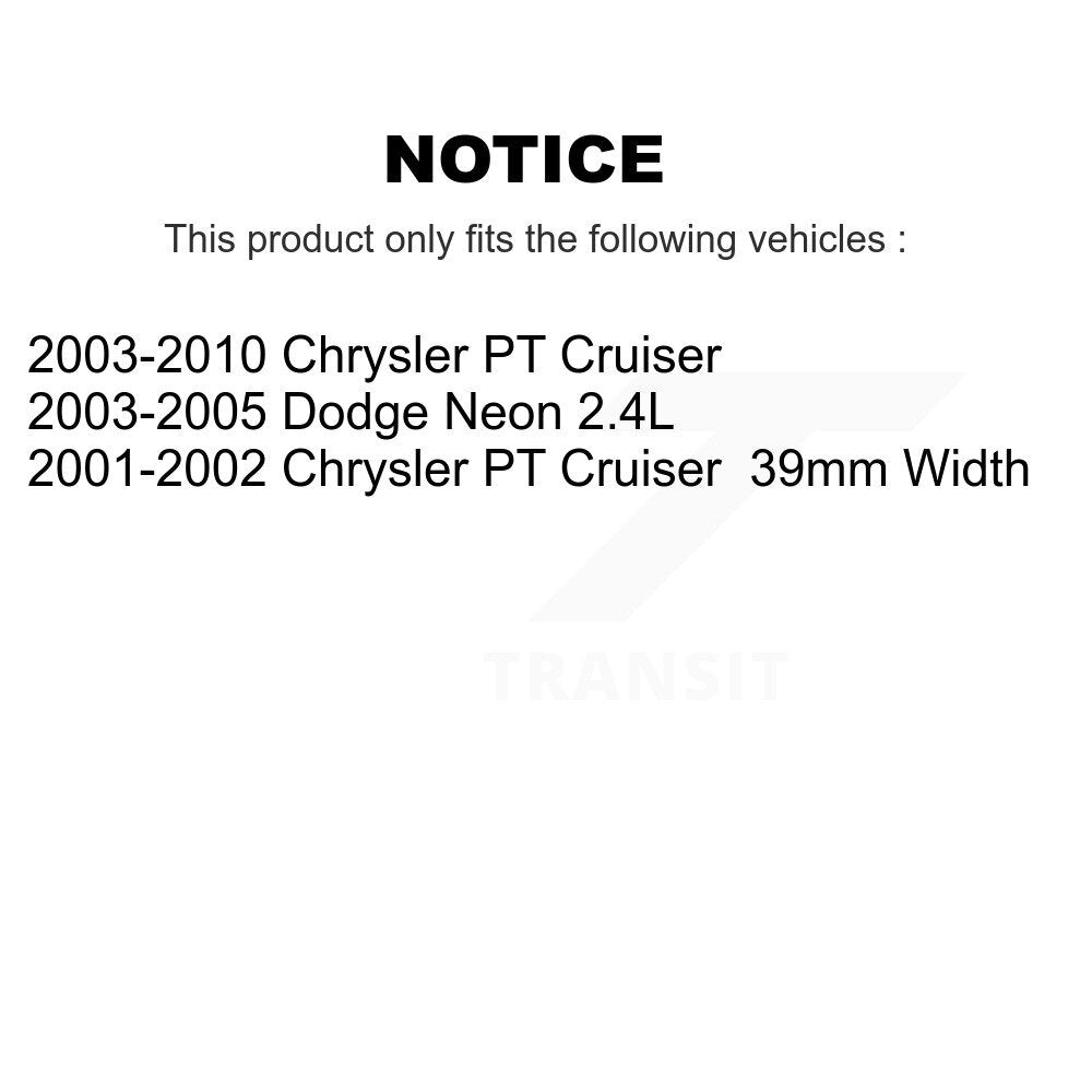 Kit de liaison d'extrémité de biellette de direction extérieure, bras de commande inférieur à roulement avant (8 pièces) pour Chrysler P