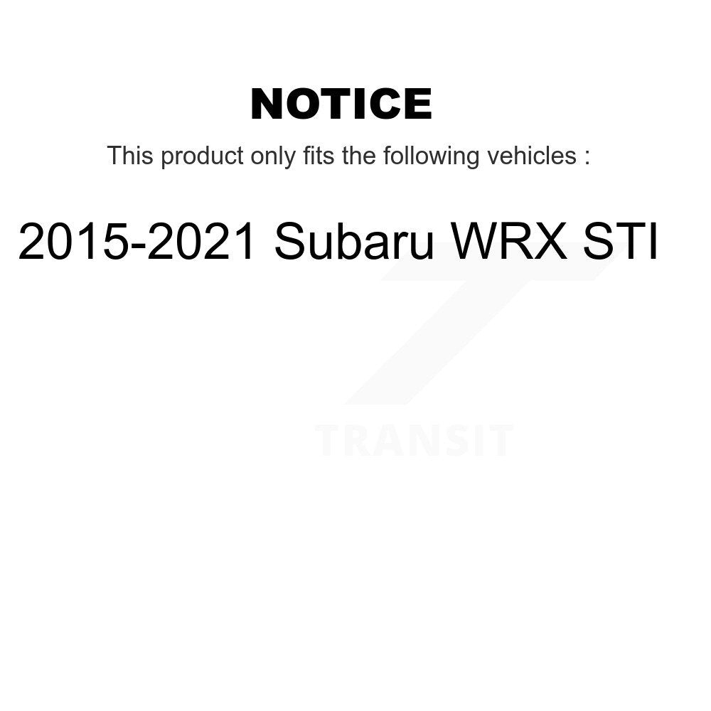 Kit de biellette de direction et de liaison intérieure, roulement avant, rotule inférieure, pour Subaru WRX ST