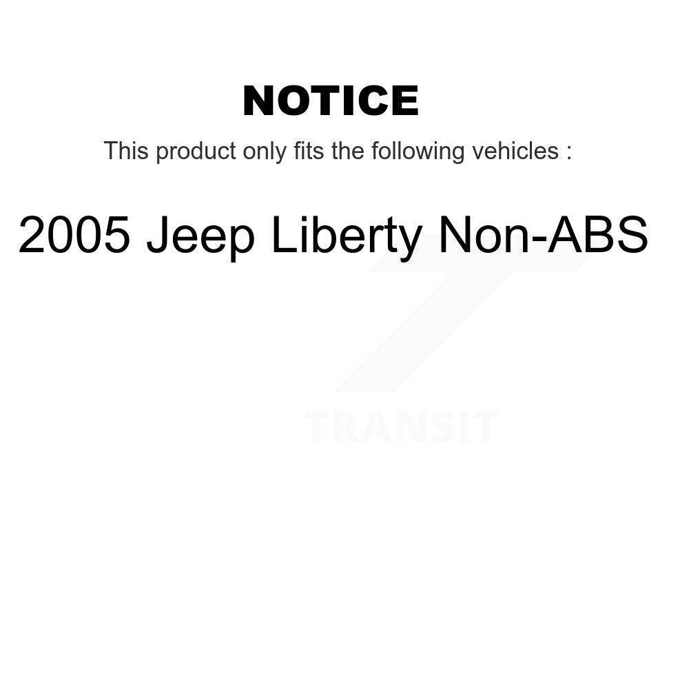 Kit de bras de commande et de liaison supérieur, roulement de moyeu avant, Joint à rotule inférieur, pour Jeep Libert