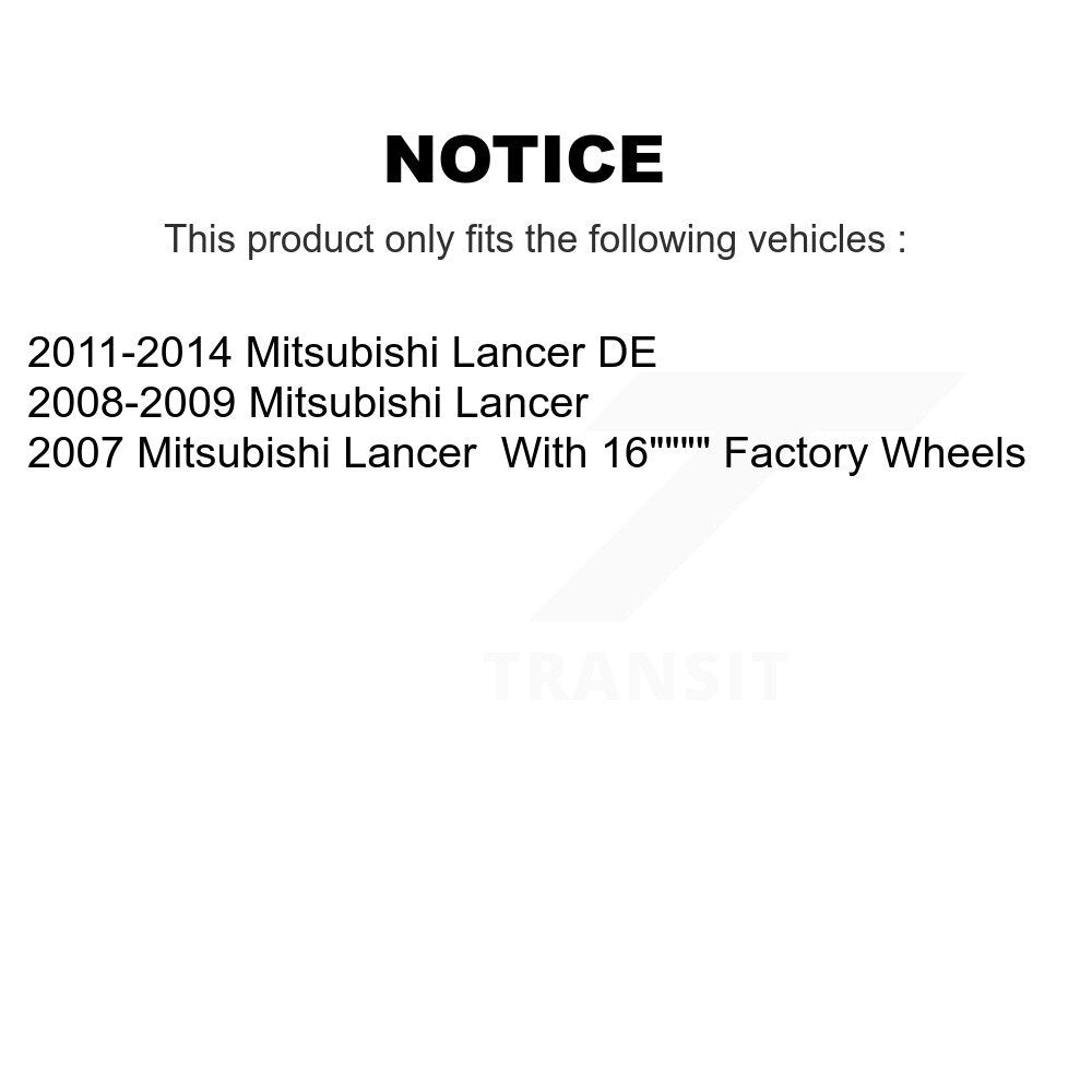 Kit de chaussures de tambour de frein arrière pour Mitsubishi Lancer K8N-100214