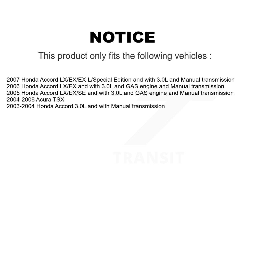 Étrier de frein à disque avant et arrière, Kit côté gauche droit pour Honda Accord Acura TSX