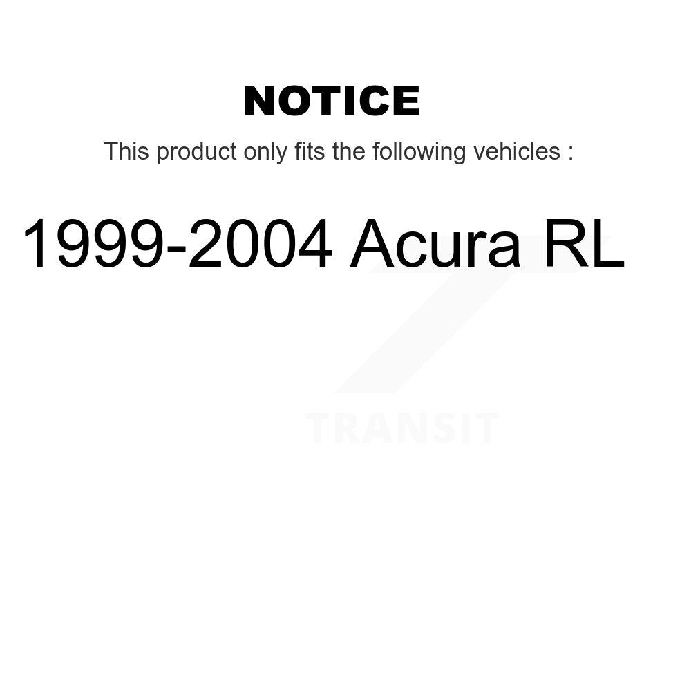 Kit d'étrier de frein avant gauche droit côté passager pour Acura RL 1999-2004