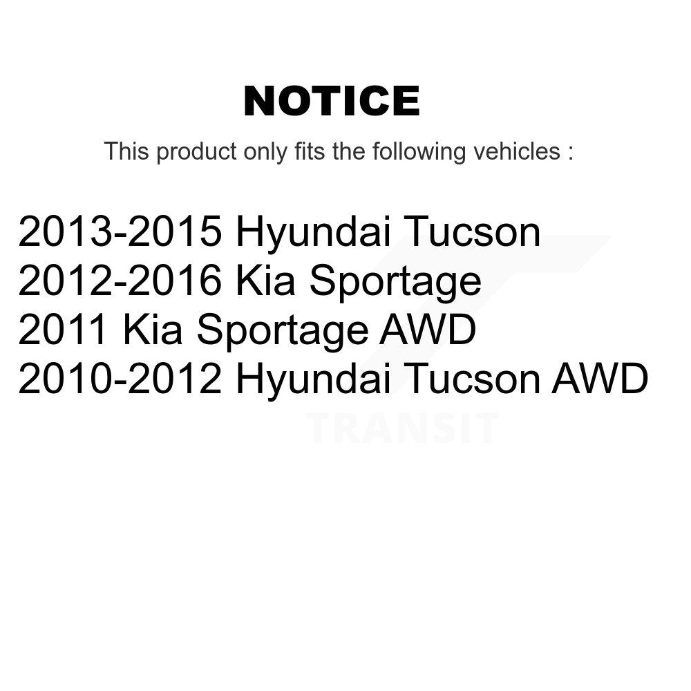 Étrier de frein à disque avant, Kit côté gauche droit pour Hyundai Tucson Kia Sportage