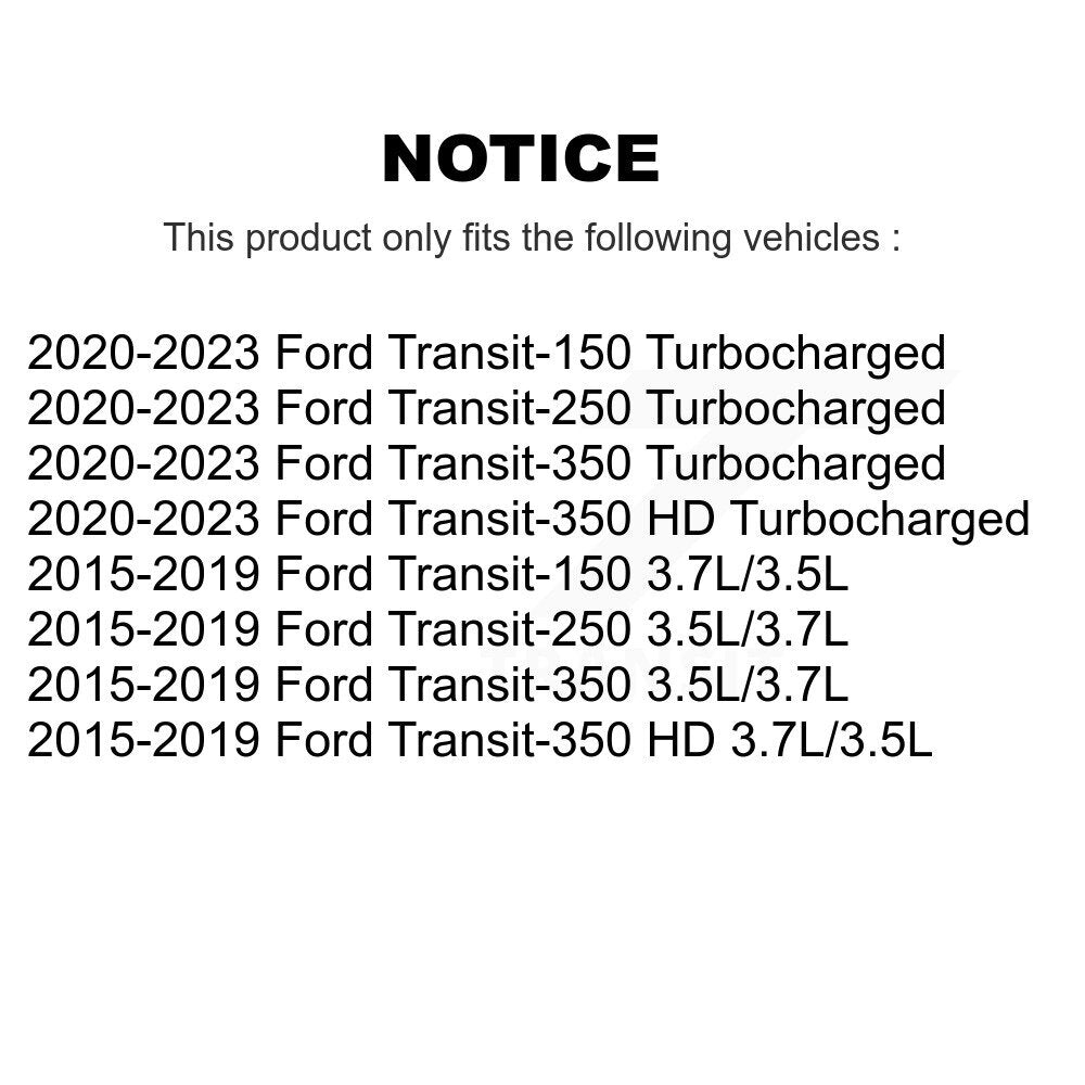 Courroie serpentine de direction assistée, pour Ford Transit-250 Transit-150 Transit-350 HD