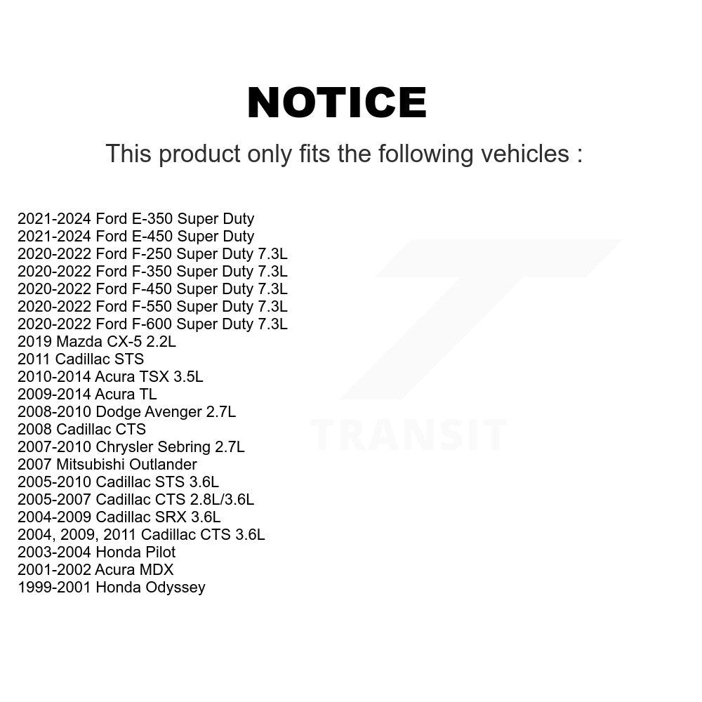 Ceinture serpentine pour Acura Cadillac TL Chrysler Sebring CTS Dodge Avenger Honda
