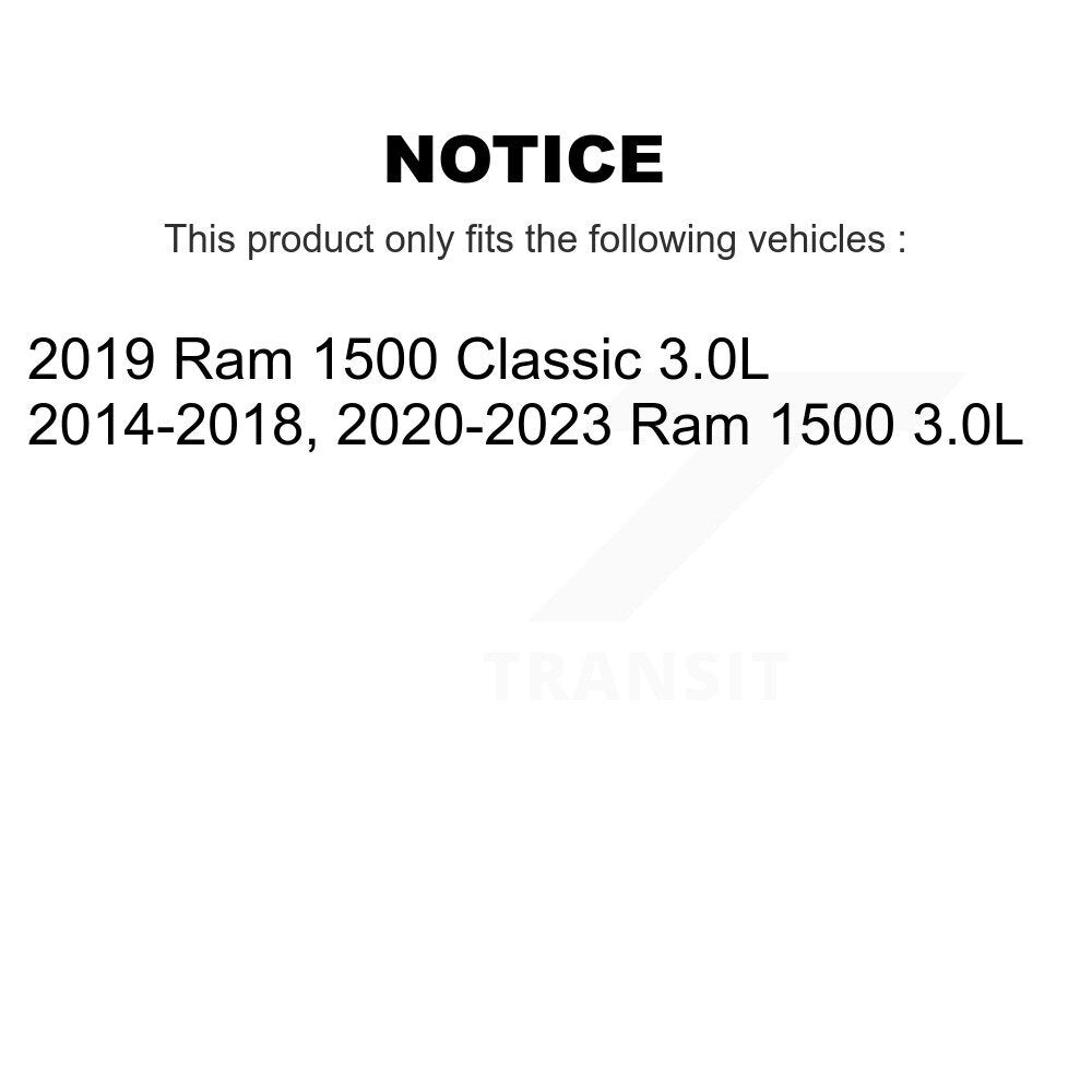 Courroie serpentine d'entraînement principal pour Ram 1500 Classic 3.0L KBR-5060813