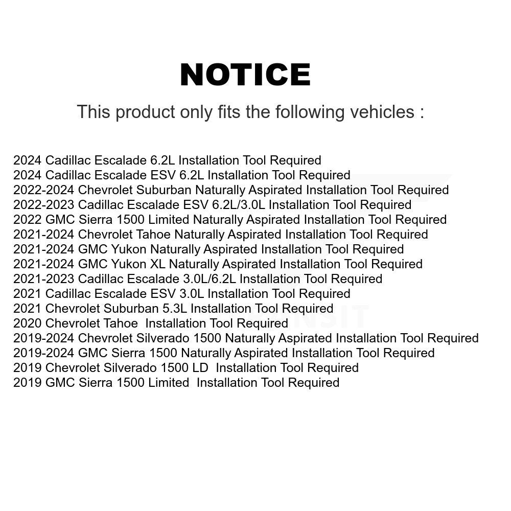 Ceinture serpentine pour GMC Chevrolet Silverado 1500 Sierra Limited Yukon Tahoe XL