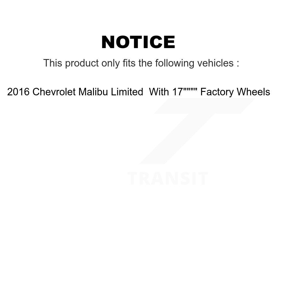 Kit de plaquettes en céramique pour étrier de frein à disque avant et arrière, pour Chevrolet Malibu Limite